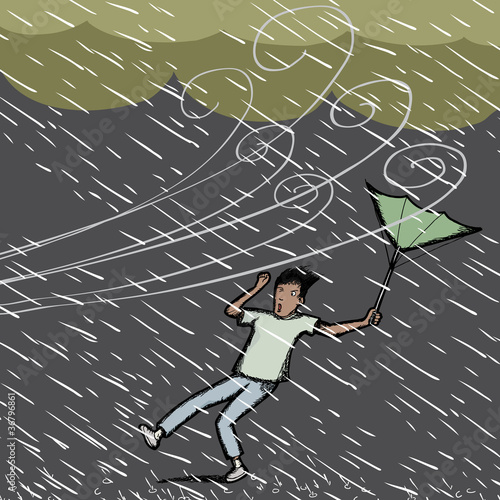 Caught in Rain