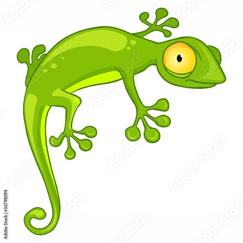 Cartoon Character Lizard