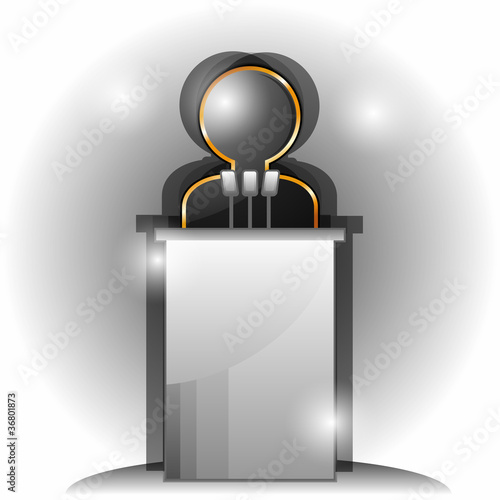 Symbol of speaker