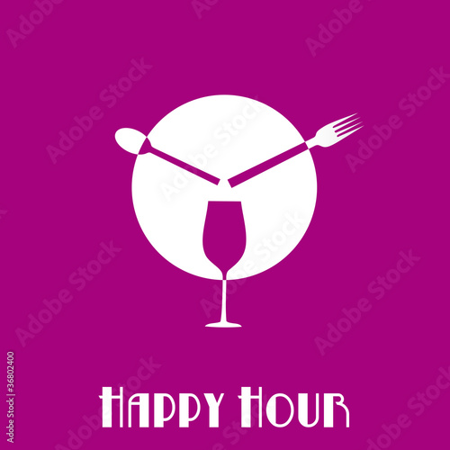 Logo Happy Hour # Vector