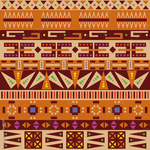 Set of african patterns