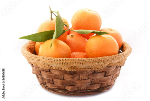 Cestino di clementine
