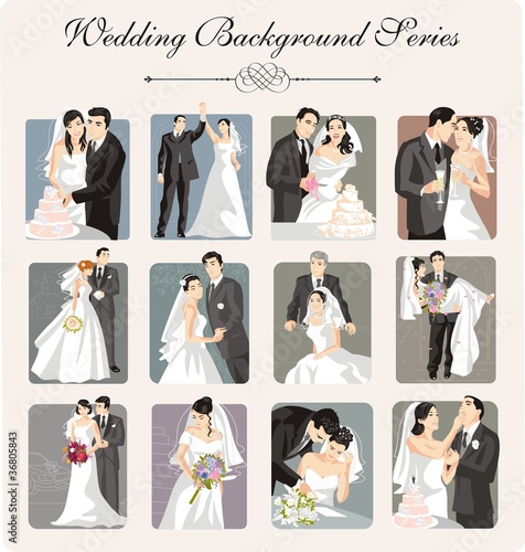 Wedding Vector Illustration Series