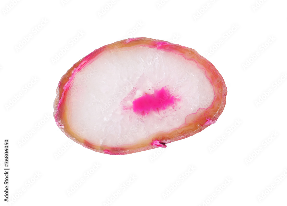 Agate stone isolated Agate stone isolated