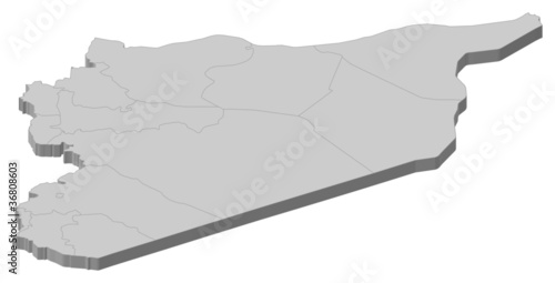Map of Syria