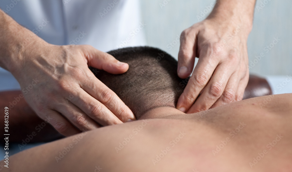Fototapeta premium massaging