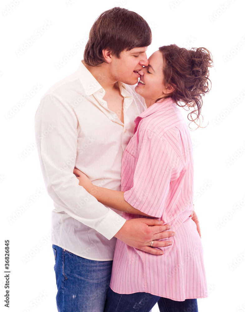 Obraz premium happy young couple