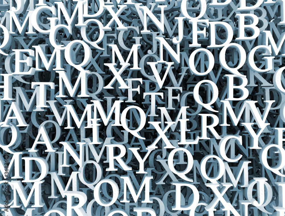 Alphabet letters Alphabet letters