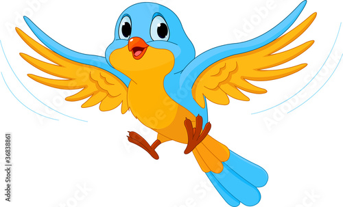 Flying bird