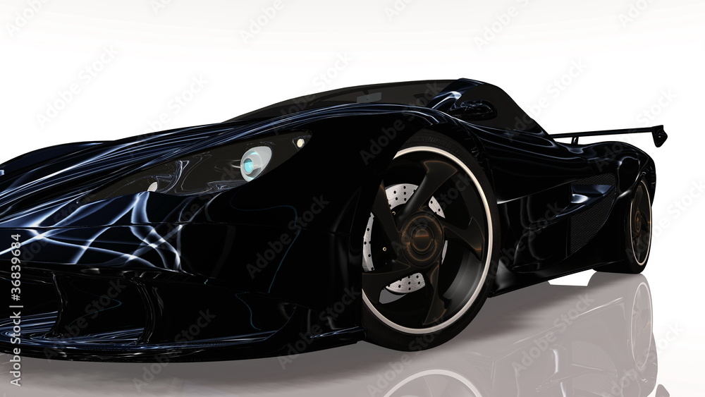 Naklejka premium スポーツカー