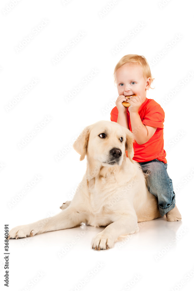 boy sitting on a dog boy sitting on a dog
