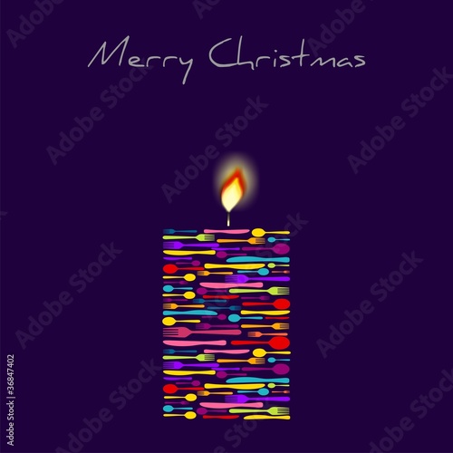VELA DE NAVIDAD PARA RESTAURACIÓN