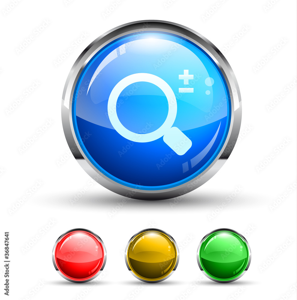 Search Cristal Glossy Button Search Cristal Glossy Button
