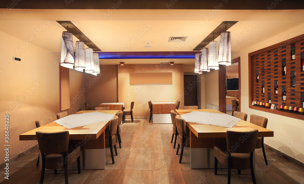 Restaurant interior Restaurant interior