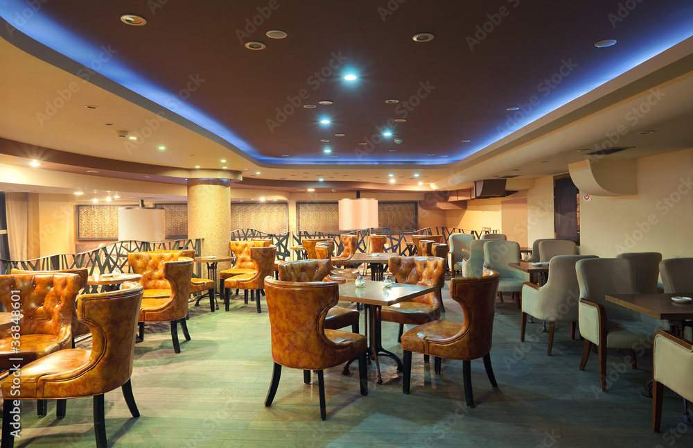 Obraz premium Restaurant interior