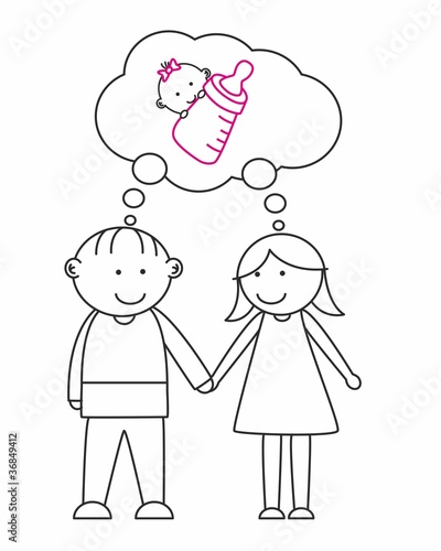 Pareja que desea tener un hijo