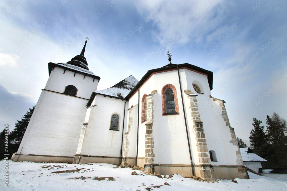 Old slovak church