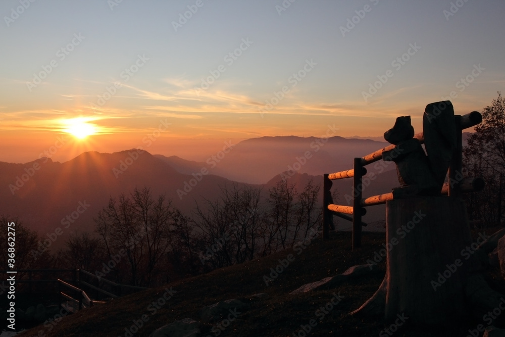 Obraz premium tramonto