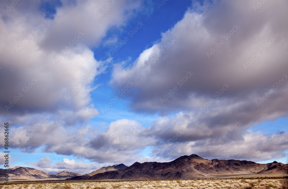 Desert Cloudscape California