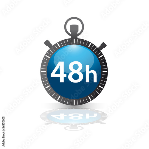 logo, chrono, chronomètre, 48h