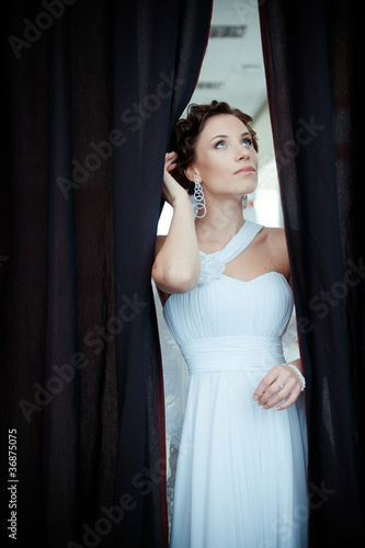 Portrait of the young beautiful bride © arthurhidden