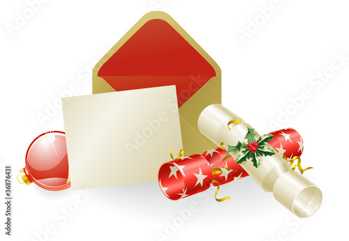 Christmas message concept