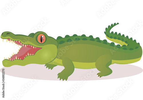 Crocodile cartoon