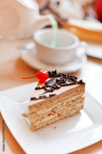 tea with cake
