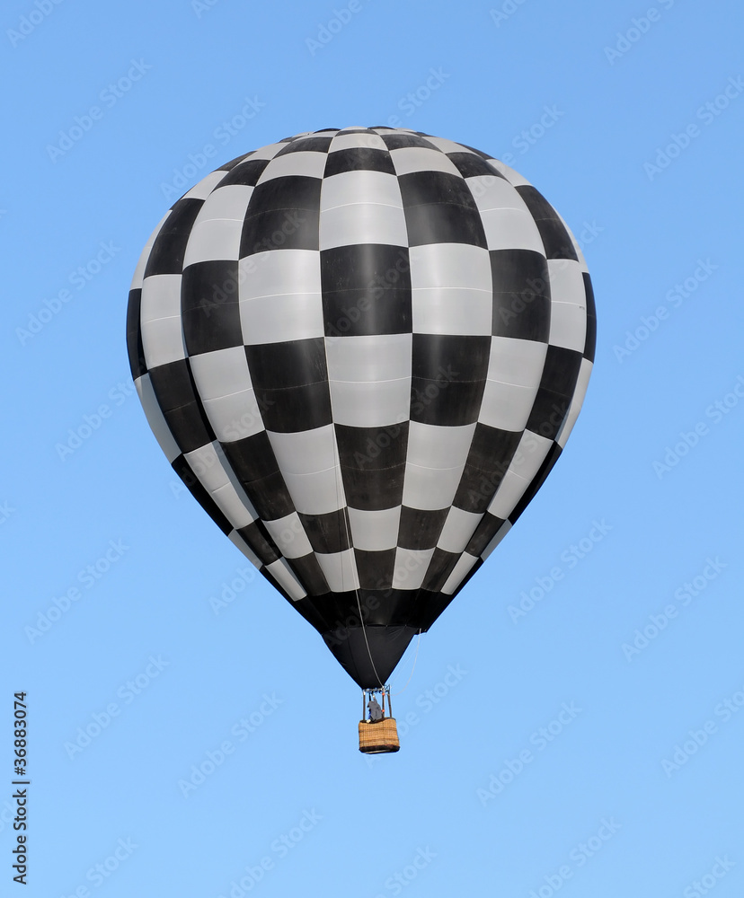 Naklejka premium Hot air balloon