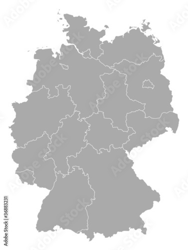 Map of Germany