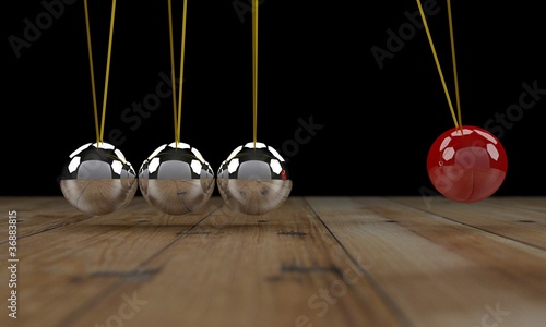 Newton's cradle