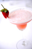 Alcoholic Strawberry Cocktail