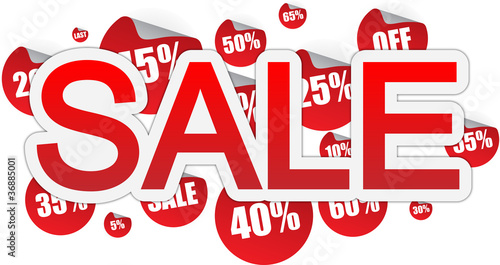 Sale text banner
