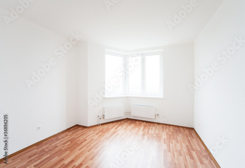 empty room with window