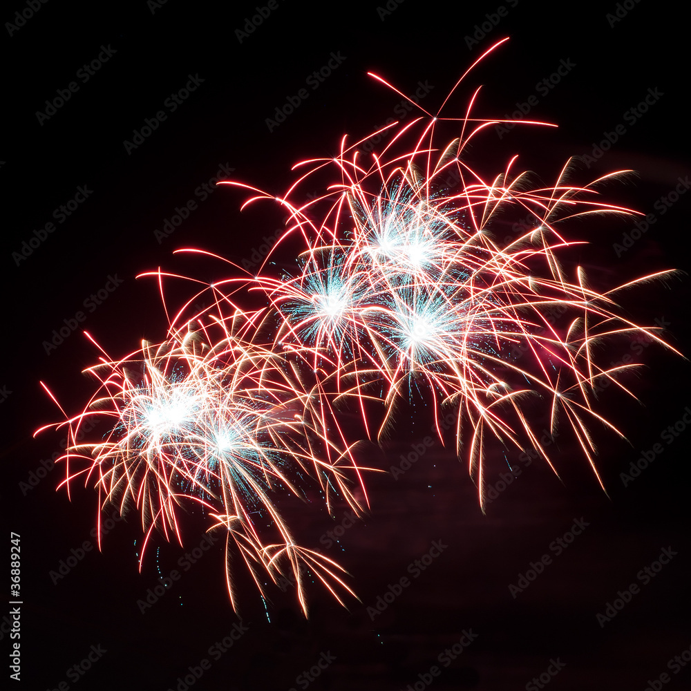 New year 2012 fireworks New year 2012 fireworks