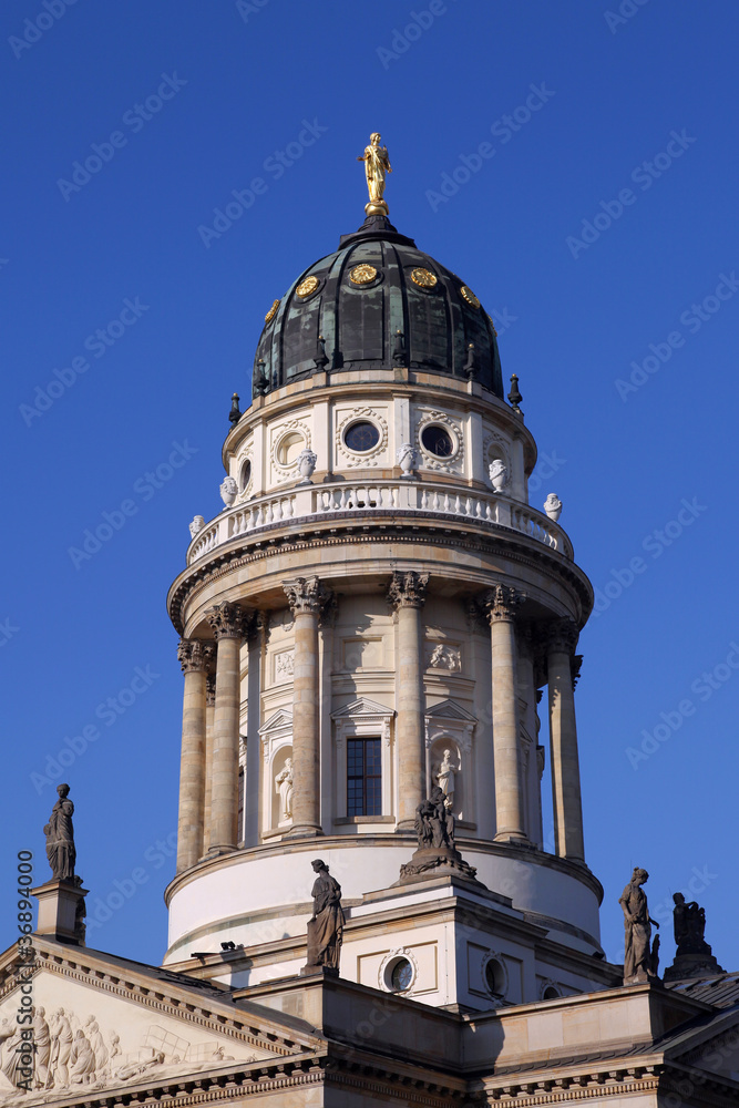 Turm des französischen Doms in Berlin