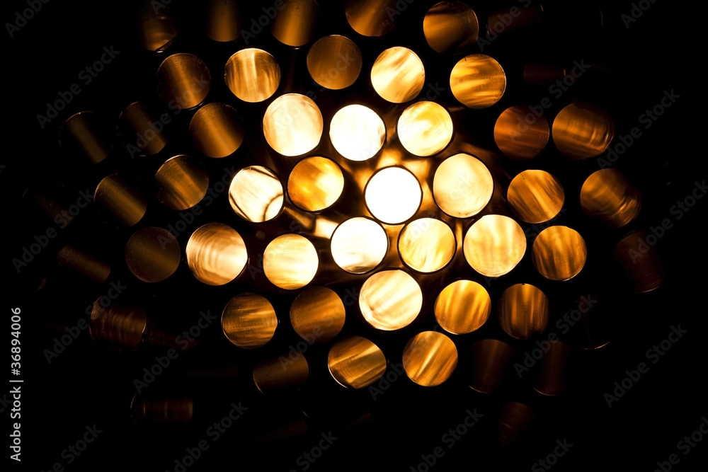 incandescent tubes