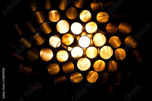 Obraz na płótnie incandescent tubes w salonie
