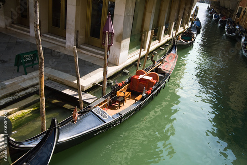 Boats in Venetian Grand Canal