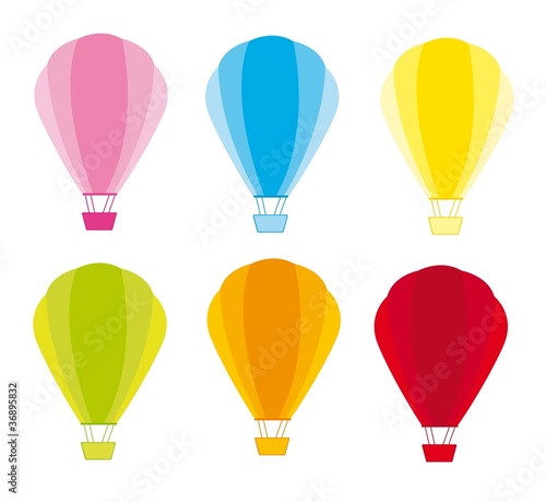 Hot air balloons
