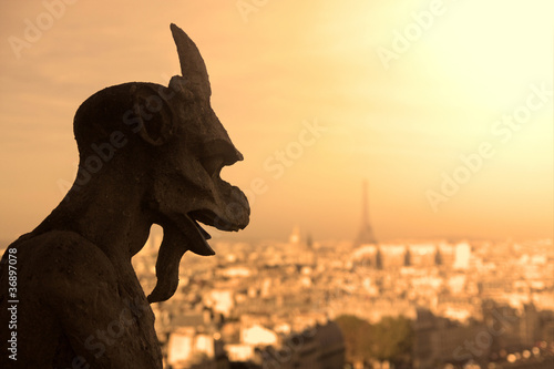 Obraz na płótnie Gargoyle