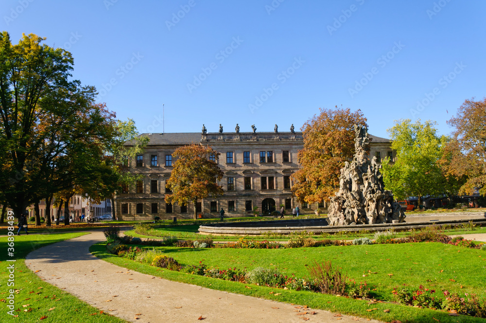 Schloss garten in autumn - Erlangen, Germany