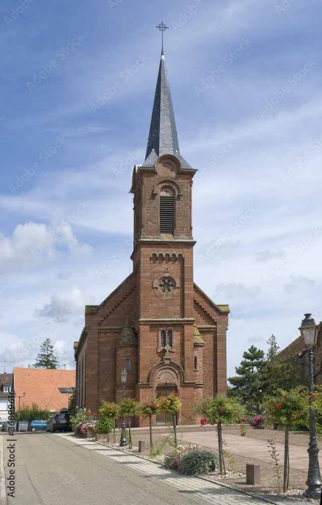 church in Mittelbergheim