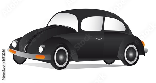 black car