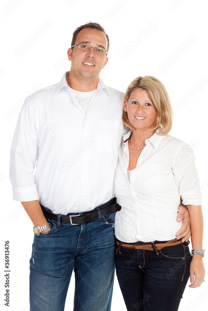 glückliches ehepaar