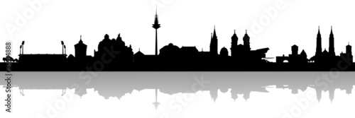 Nürnberg Skyline Altstadt