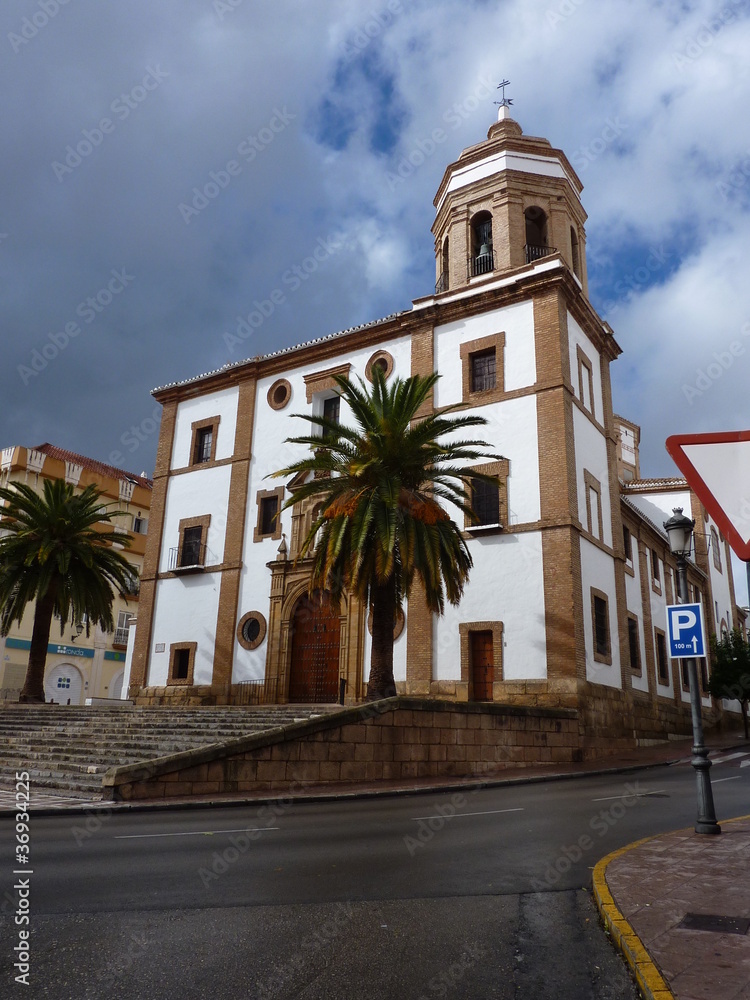 chiesa a Ronda, Andalusia, Spagna