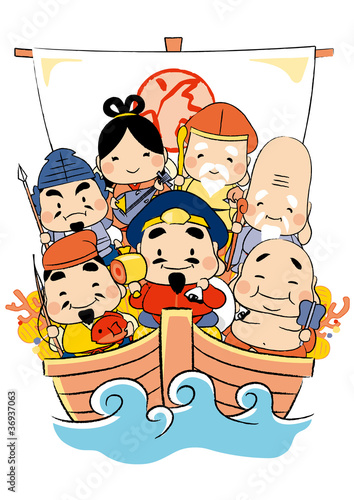 The Seven Deities of Good Fortune