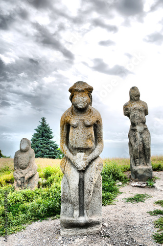 scythian woman statue photo