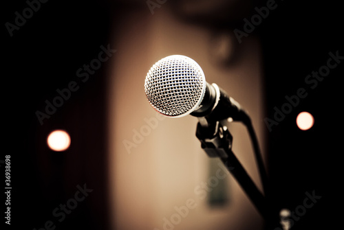 microphone in studio